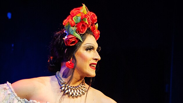 Český umělec s pseudonymem Ivory Divine vystupuje jako takzvaná drag queen s výrazným líčením a ženskými šaty. V Brně má číst dětem pohádky s queer tematikou.