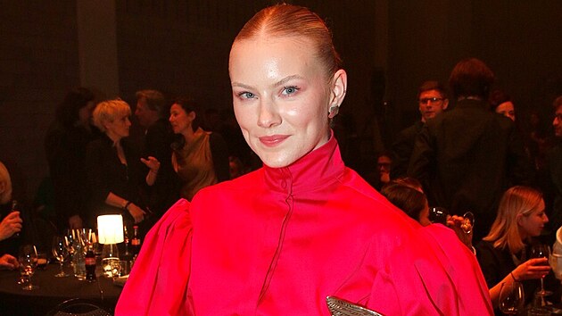 Aneta Charitonova s Cenou And�l 2021 (Praha, 27. dubna 2022)