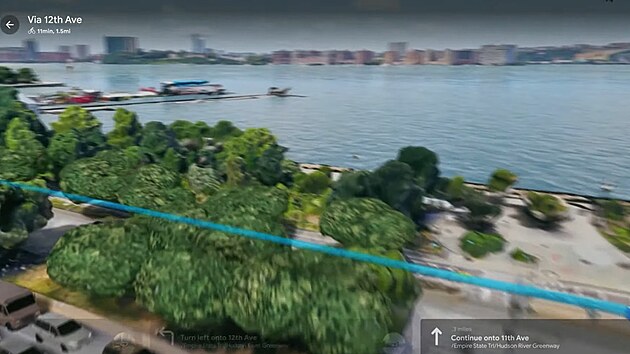 Immersive View v Google mapch vs bude navigovat ve 3D.