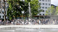 Od pondělí je ve zrekonstruovaném parku na Moravském náměstí v centru Brna v...