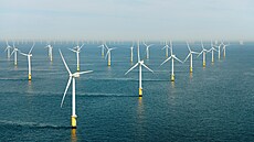 V�trné elektrárny v Severním mo�i (31. kv�tna 2016)