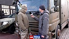 Poslední rozhovor zabitého dobrovolníka z Donbasu na CNN Prima News