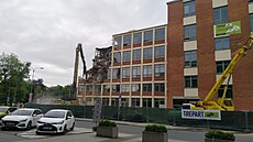 Bourací práce na budov� Fakulty technologické ve Zlín� nijak zásadn� neomezí...