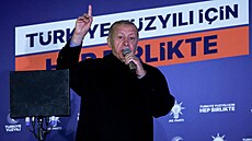 Turecký prezident Recep Tayyip Erdogan (15. kvtna 2023)