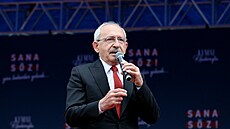 Turecký prezidentský kandidát Kemal Kiliçdaroglu (12. kvtna 2023)