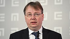 Finanční ředitel ČEZ Martin Novák (15. března 2022)
