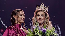 Miss Czech Republic 2023 Justýna Zedníková s ředitelkou soutěže Taťánou...