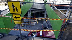 Ve finském m�st� Espoo se s lidmi z�ítila lávka pro p�í. (11. kv�tna 2023)