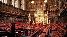 Britská horní snmovna House of Lords (6. listopadu 2009)