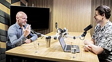 Exministr kolství Robert Plaga byl hostem podcastu Kontext. (10. kvtna 2023)