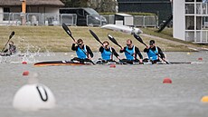 �eský �ty�kajak na Sv�tovém poháru v Szegedu.