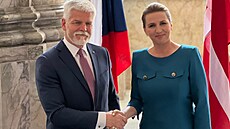eský prezident Petr Pavel se v Kodani seel s dánskou premiérkou Mette...