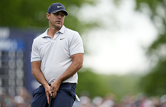 Brooks Koepka bhem tetího kola PGA Championship.