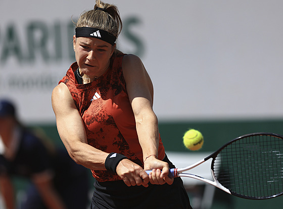 Karolína Muchová v prvním kole antikového grandslamu Roland Garros.