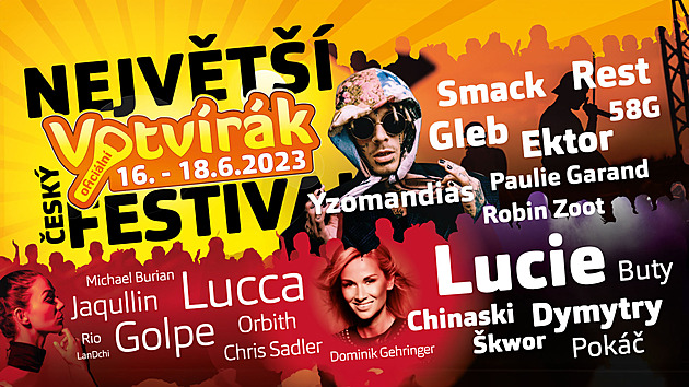 Vstupenky zdarma na největší český festival Votvírák. Vyhrajte je v soutěži