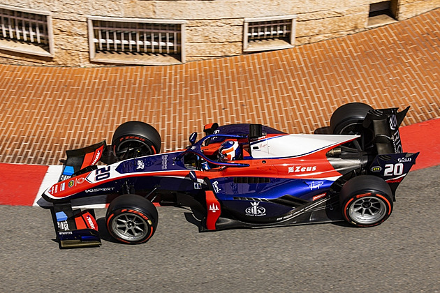 Nejlepší závod Staňka v F2. V Monaku poskočil o patnáct míst, dojel sedmý