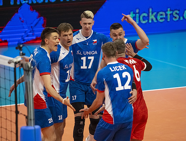 Volejbalisté vstoupili do Evropské ligy domácí výhrou nad Slovenskem