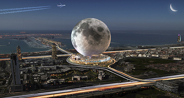 Snesou Měsíc z oblohy. V Dubaji plánují megahotel za miliardy dolarů