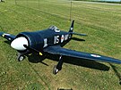 Pilot Tomá Tykal, model Hawker Sea Fury, mítko 1:4. Rozptí 2925 mm, délka...