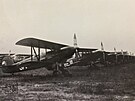 Avie B.534 na letiti v Hradci Králové