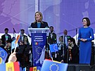 V Kiinv desítky tisíc lidí ádaly vstup Moldavska do Evropské unie. (21....
