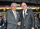 eský sociální demokrat Libor Rouek (vlevo) a nmecký diplomat Christian...