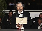 Koji Yakusho, dritel ceny pro nejlepího herce za film "Perfect Days"...