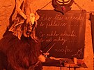 Krampus�ck� p�evleky hradu v Led�i nad S�zavou poskytla pra�sk� skupina Krampus...
