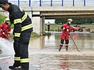 Hasii odklzej nsledky tern bleskov povodn v otrokovick sti...