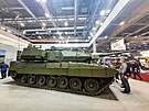 Nový typ tanku Leopard 2A7. (24. kvtna 2023)
