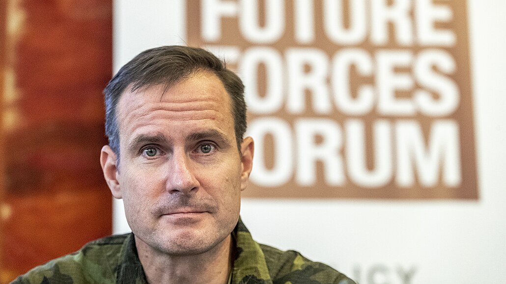 Ná�elník generálního �tábu Karel �ehka na konferenci Vnit�ní bezpe�nost a...