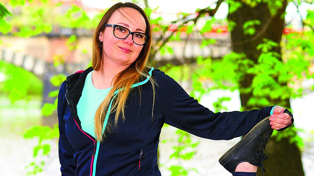 Jana zhubla za p�l roku 11 kilogram�.