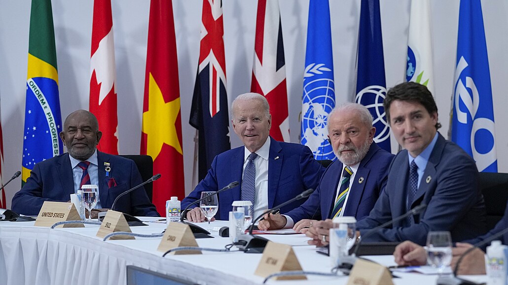Druhý den summitu G7 v japonské Hirošimě (20. května 2023)