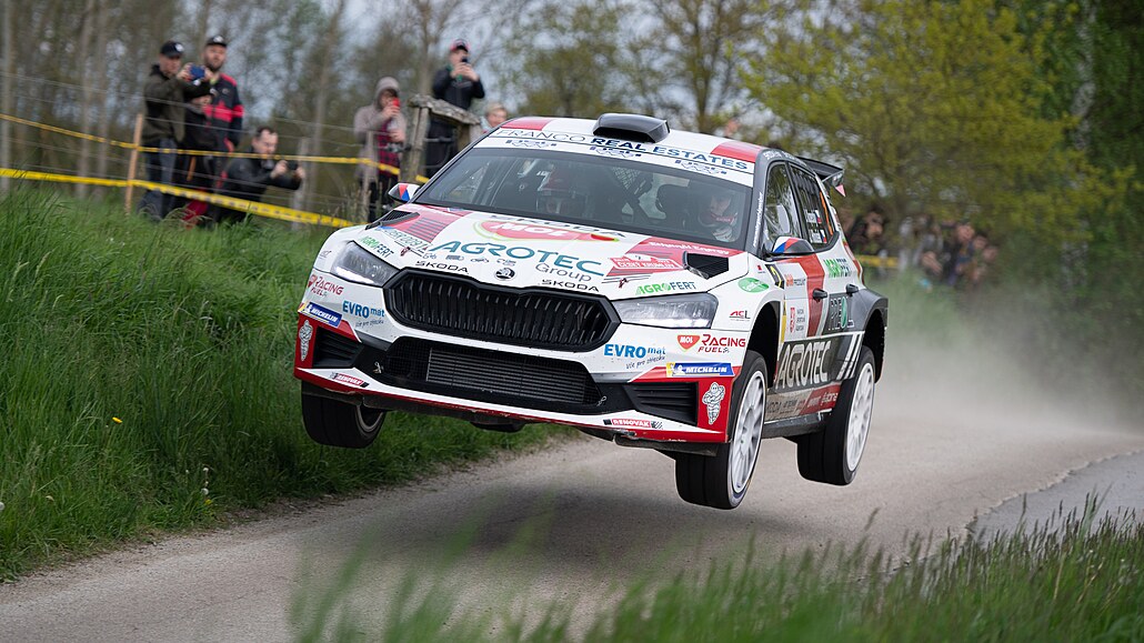Jan Kopecký na Rallye �eský Krumlov.