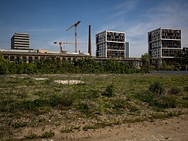 Vysoanská Pragovka. Tovární areál byl postupn likvidován v 90. letech, na...