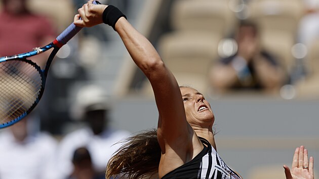 Karolína Plíšková v prvním kole Roland Garros.