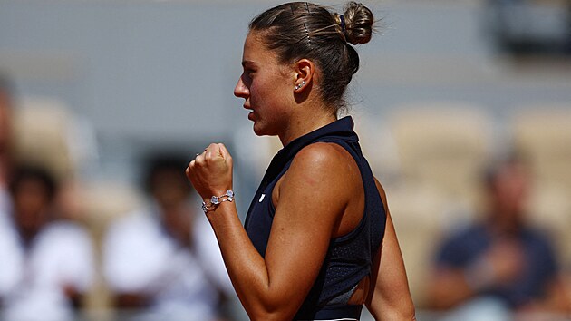 Ukrajinsk tenistka Marta Kosukov slav zisk fiftnu bhem prvnho kola Roland Garros.