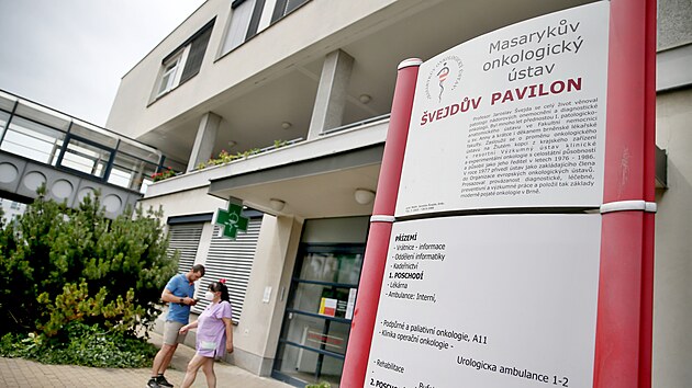 vejdv pavilon Masarykova onkologickho stavu.