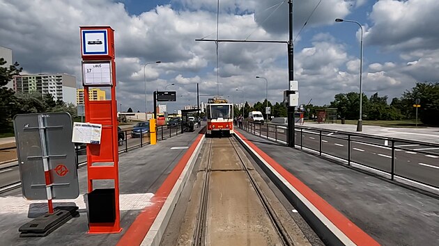V Praze otevřeli novou tramvajovou trať. Vede z Modřan do Libuše. (26. května 2023)