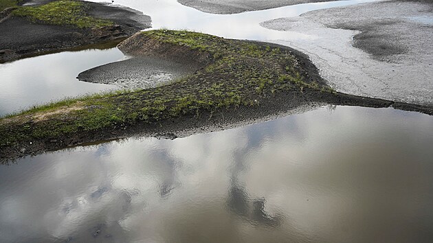 Pohled na vyschlou ndr Canelon Grande. Uruguay bojuje s nejhorm suchem za 74 let. (18. kvtna 2023)