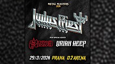 Judas Priest vystoupí v O2 aren