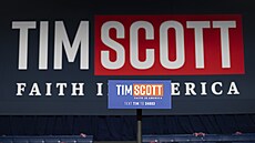 Zahájení prezidentské kandidatury senátora Tima Scotta v Charlestonu. (22....