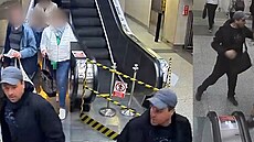 Policisté hledají útočníka, který pěstí napadl muže ve stanici metra Veleslavín.