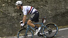 Mark Cavendish z Astany bhem sedmnácté etapy Gira.
