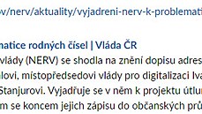 Ještě v průběhu tiskové konference bylo vyjádření NERV veřejně dostupné.
