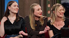 Rozálie Pracha�ová, Sofie Höppnerová a Josefína Pracha�ová v Show Jana Krause