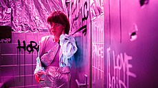 Zábr z imerzivního pedstavení Climax, které pipravil spolek Pomezí