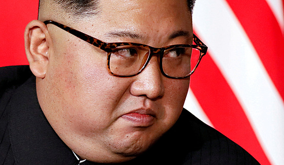 Severokorejský vdce Kim ong-un bhem jednání s Donaldem Trumpem (12. ervna...