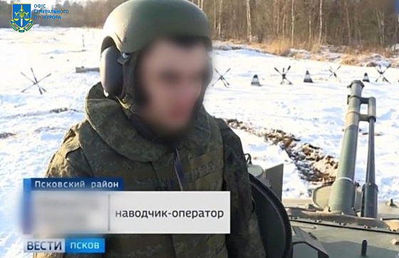Ukrajinská generální prokuratura obvinila z válených zloin ruského vojáka,...