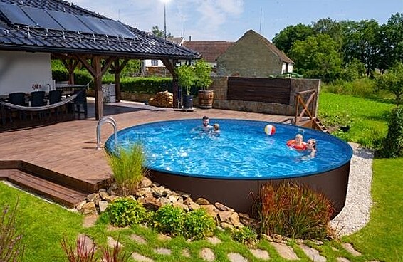 Sen o bazénu na zahradě si lze splnit během jediného dne včetně montáže -  iDNES.cz